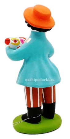 Мужик с рыбой 15 см. арт. 326583