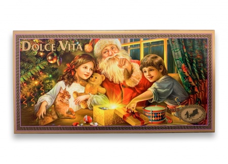 ШОКОЛАД  "НОВОГОДНЕЕ СЧАСТЬЕ"  + МАГНИТ В ПОДАРОК, 100Г. арт, 656458