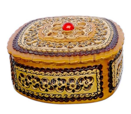 Шкатулка береста