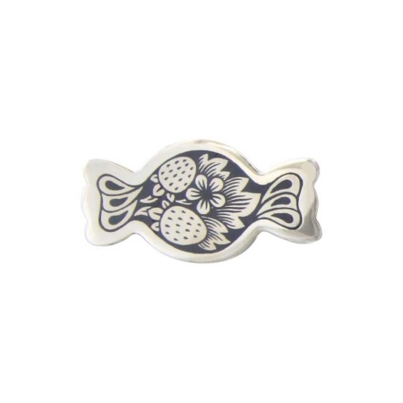 картинка Серебряная Брошь "Карамелька" Арт: 10050294А05 картинка Серебряная Брошь "Карамелька" Арт: 10050294А05