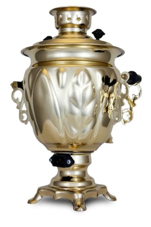 Электрический самовар 3 л «Желудь» с блеск-покрытием и автоотключением арт. 835219 