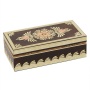 Шкатулка для Лото, инкрустированная соломкой 20х10х6 Артикул: И-5 