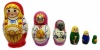 Матрешка сказка красная шапочка 6 мест 11см арт. 59651