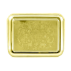 Поднос прямоугольный с гравированным рисунком латунь Артикул:  С136308 