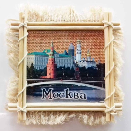 Магнит Москва 7х7см Арт. 140219215