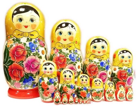 картинка Матрешка большая 20 мест 35см арт. 27071974 матрешки