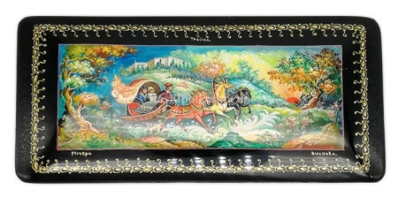 Шкатулка мстера тройка 18х8см арт. 896489