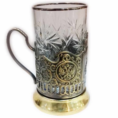 Подстаканник латунный "Георгий" Арт. 2102302 Подстаканник латунный "Георгий" Арт. 2102302