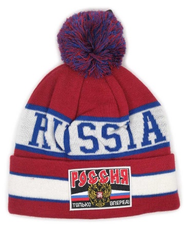 Шапка на взрослого RUSSIA арт. 7652422