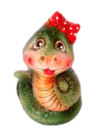 Змея колокольчик 7 см. арт. 67432 Змея колокольчик 7 см. арт. 67432