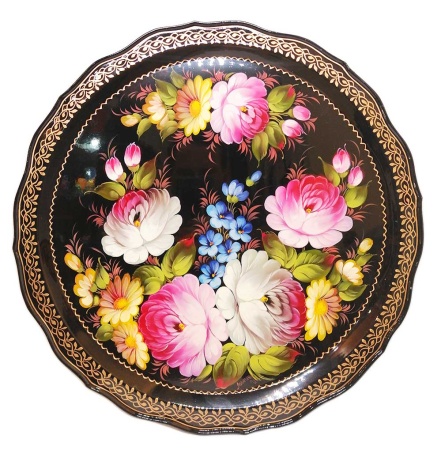 Поднос авторский круглый 42 см. арт. 7884433  Поднос авторский круглый 42 см. арт. 7884433