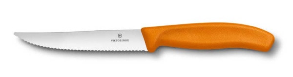 Нож для стейка пиццы Swiss Classic Gourmet 12 см, с серейторной заточкой VICTORINOX 6.7936.12L9 