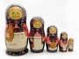 Матрешка Сергиево-посадская 5 мест 18см арт. 97630