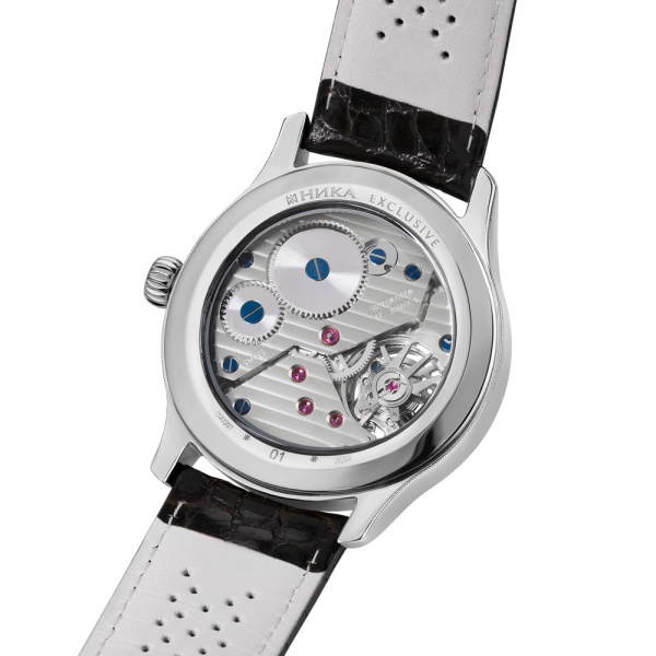 Серебряные мужские часы НИКА EXCLUSIVE 1102.0.9.45 