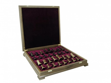 Шахматы "Стаунтон", орех Артикул: 45ОЛС-Б-ФС 