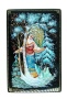 Шкатулка лаковая миниатюра "Снегурочка" 10х15 см. арт. 76553223