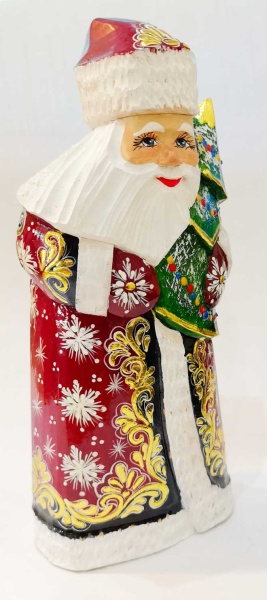 Дед мороз резной Авторский 18 см арт 87643233