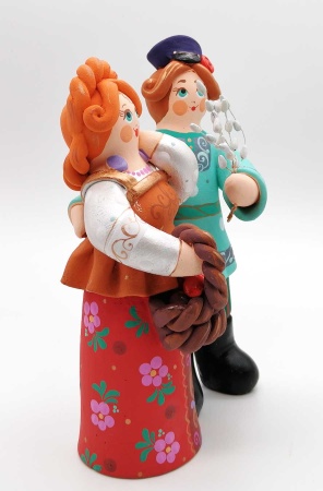 Ковровская игрушка "Парочка" 17х10 см. арт. 566765313 Ковровская игрушка "Парочка" 17х10 см. арт. 566765313