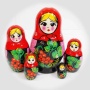 Матрешка "Вятская" 5 мест 9 см арт. 1218742