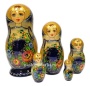 Матрешка "Красавица в цветочках" 18см 5 мест арт. 211734