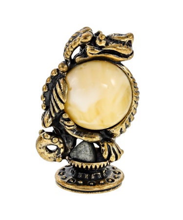 Дракон на подставке 20х33 мм. арт. 149.1