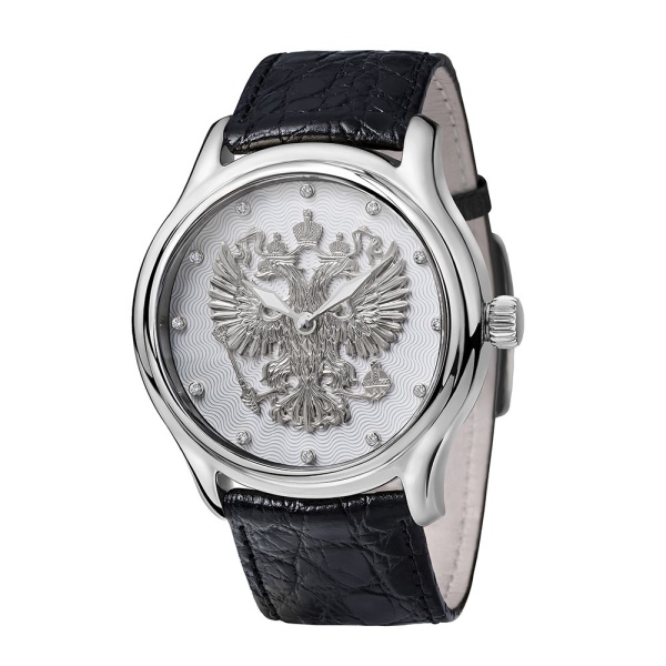 Серебряные мужские часы НИКА EXCLUSIVE 1102.1.9.72C 