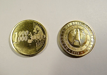 Монета Миллион Евро арт. 5011