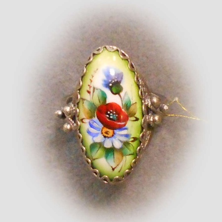 картинка Ростовская финифть Брошь арт. 1118460 