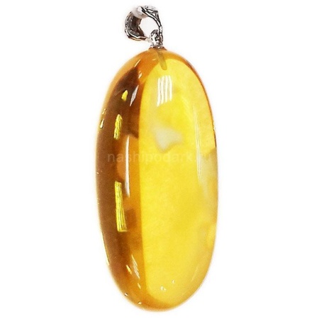 картинка Янтарь Подвеска  5х2.5см 8.2гр Арт. 190319613 магазин 