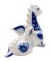 Дракон фигурка под гжель 7 см. арт. 6857278 