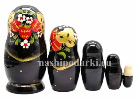 Матрешка "Клубничка" 12 см. 5 мест арт. 4579821