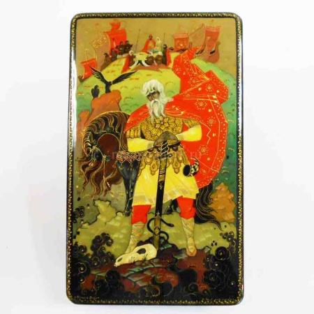 Шкатулка Холуй "Вещий Олег" 20х12см арт. 140119087