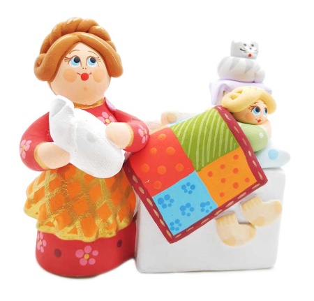 Ковровская игрушка "Печка" 9х10 см. арт. 890167313