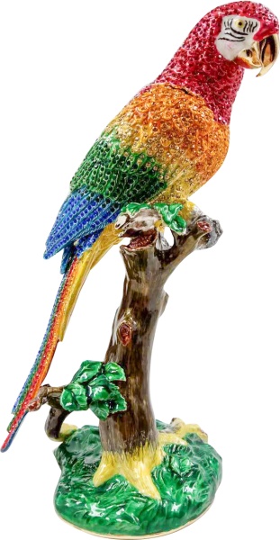 Шкатулка Попугай Ара, 26 см арт. HJD092102 
