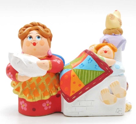 Ковровская игрушка "Печка Перевертыш" 9х10 см. арт. 129098313