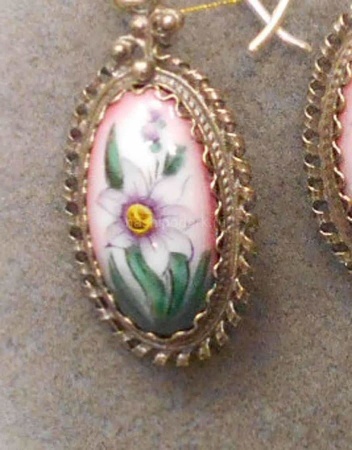 картинка Ростовская финифть Серьги арт. 1118412 