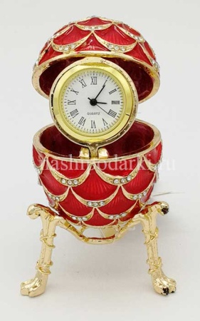 картинка Яйцо с часами малое 8х4см арт. 876473 магазин подарков картинка Яйцо с часами малое 8х4см арт. 876473 магазин подарков