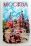 Магнит фольгированный Москва арт. 02506018K4 