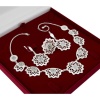 Серебряный Гарнитур «Снежинка» Арт: 90010103А05