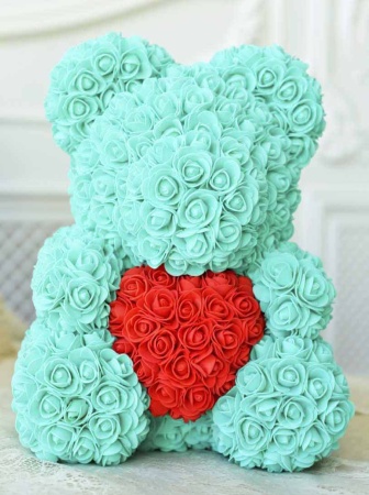 Мищка из Роз Тиффани с красным сердцем арт. 576433  Мищка из Роз Тиффани с красным сердцем арт. 576433