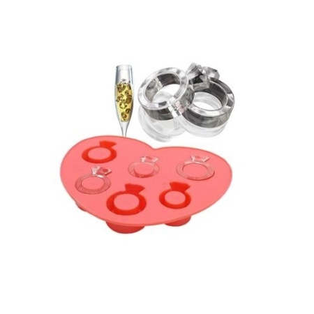 Формочка для льда "Кольца" Артикул: 4328   Формочка для льда "Кольца" Артикул: 4328