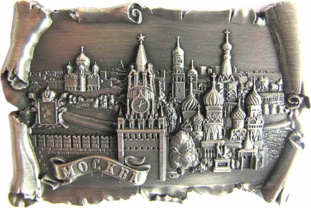 Магнит рельефный "Москва", 7х5 см арт. 02702ATN019K23 
