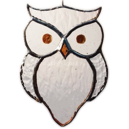 Витражная подвеска "Сова" 9х6см Арт. 150319548 