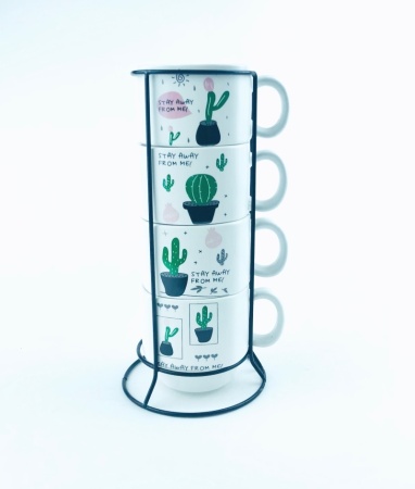 Набор чашек "Кактус" Артикул: 4259 