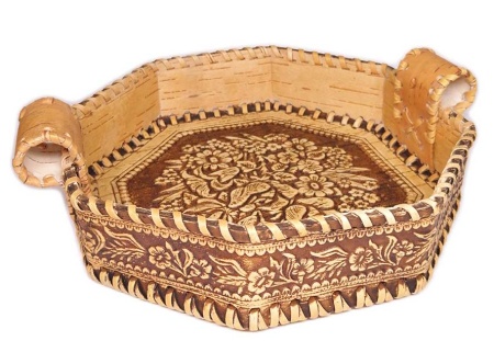 картинка Сухарница 19 см. арт. 953322 магазин русских сувениров  Наши подарки