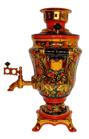 Самовар электрический 1.5 литра "Хохлома эгоист" арт. 7722622 