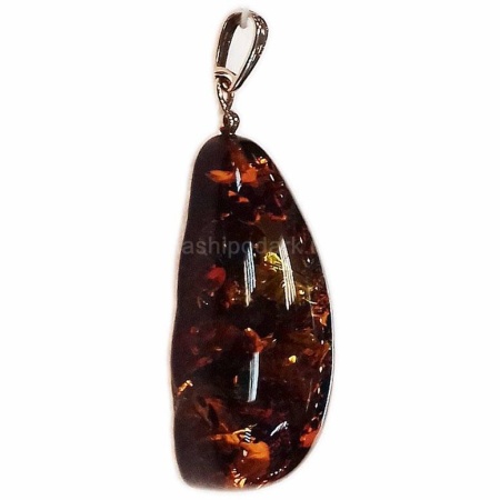 картинка Янтарь Подвеска  5х2.5см 7.71гр Арт. 190319623 магазин 