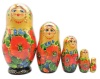 Матрешки маки 5 мест 15 см. арт. 53449