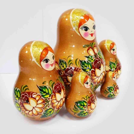 Матрешка "Вятская" 5 мест 13см арт. 1218753