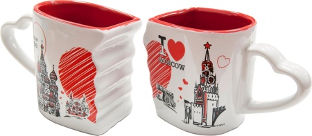 Набор кружек "Москва", 2 шт арт 87675343